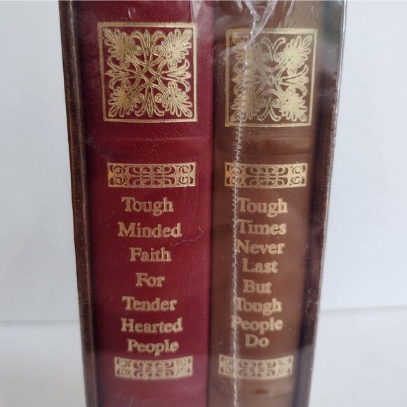 Sealed Boxed Set Books Robert Schuller Tough Times Never Last Tough Minded Faith - Picture 2 of 7